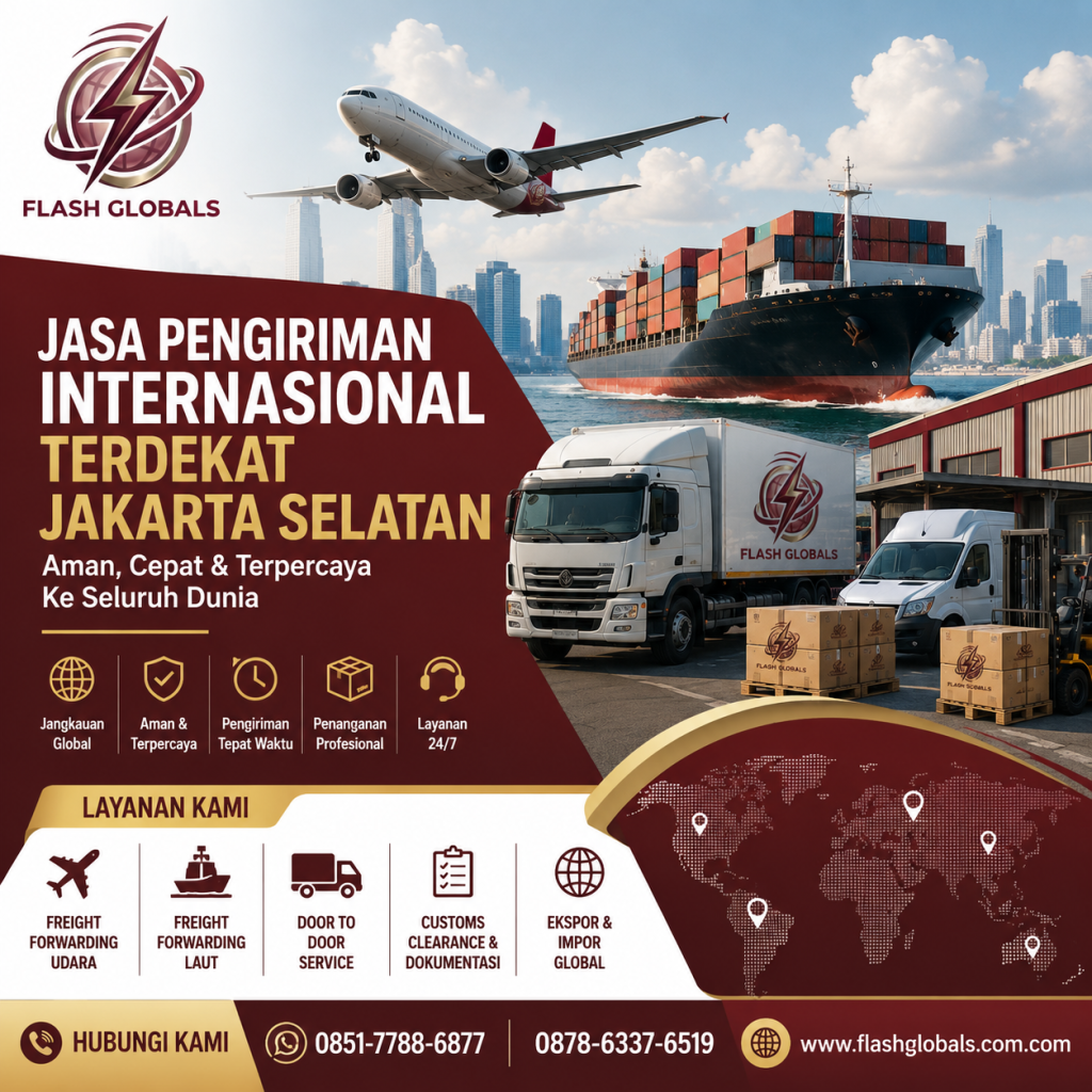 Jasa Pengiriman Internasional Terdekat Jakarta Selatan