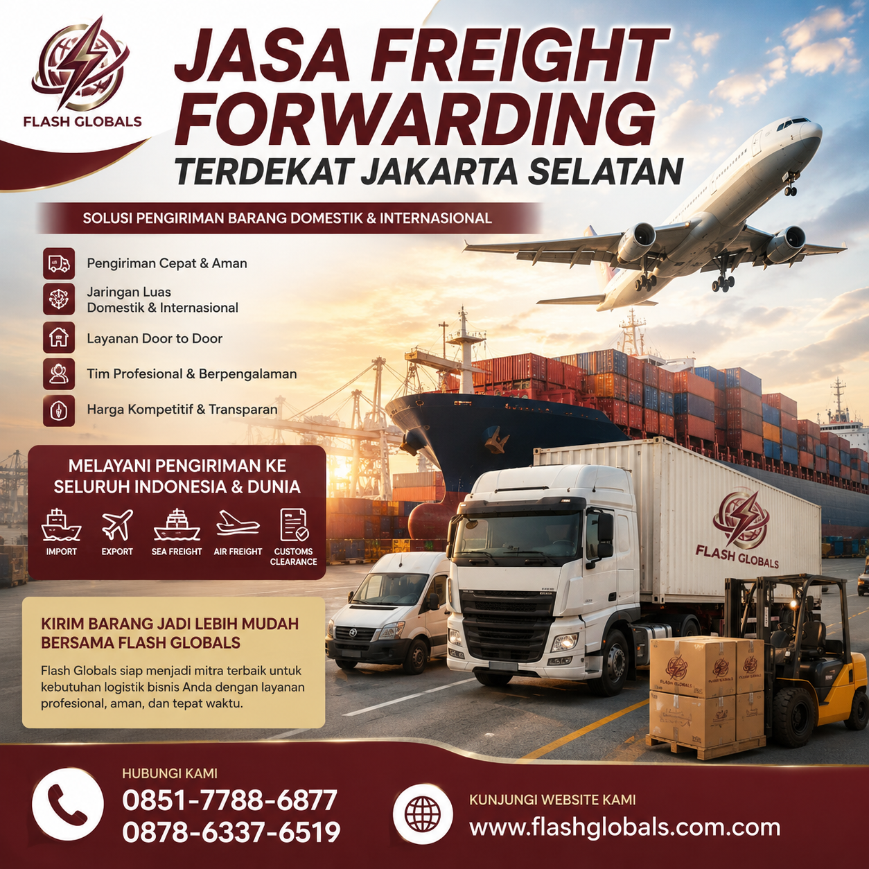 Jasa Freight Forwarding Terdekat Jakarta Selatan