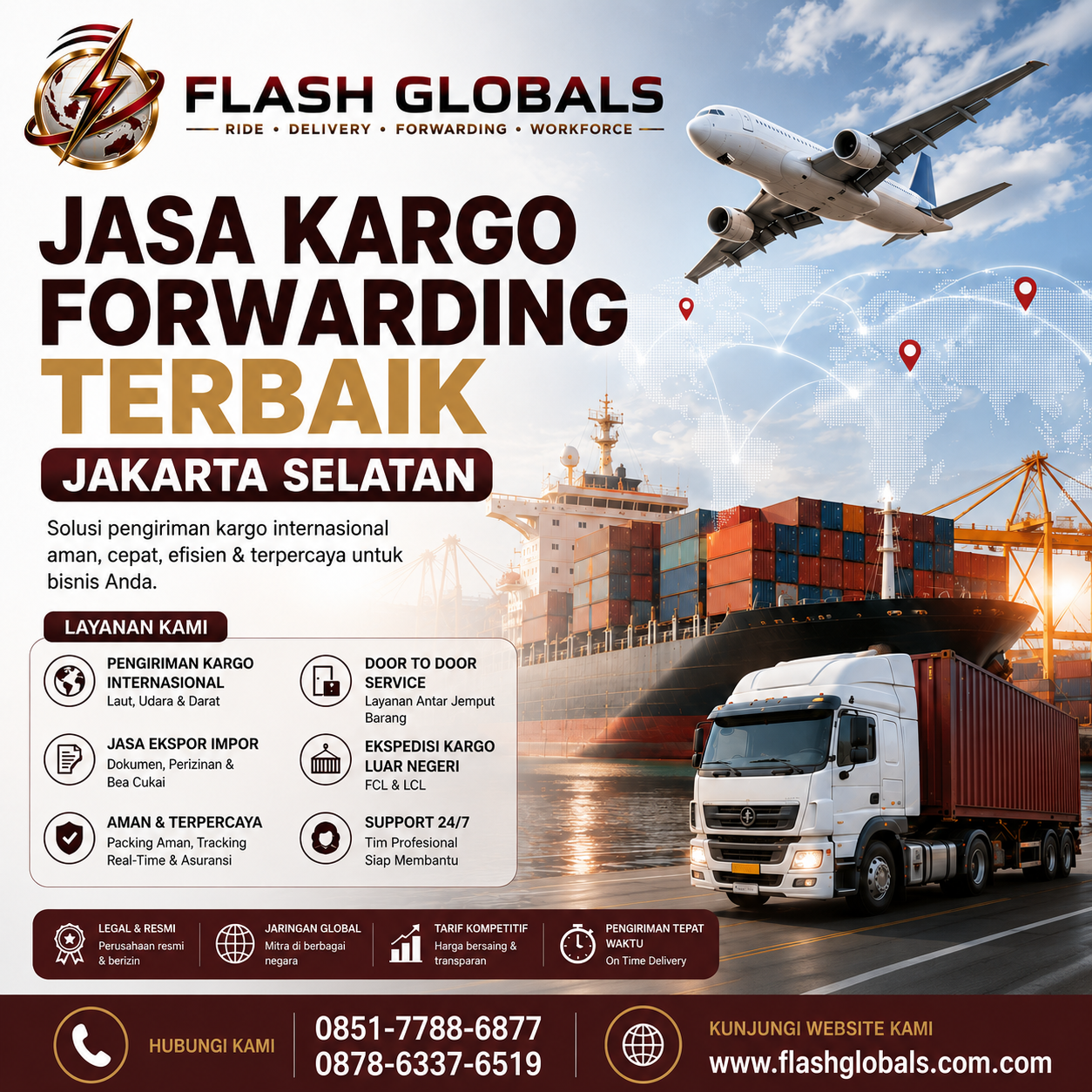 Jasa Kargo Forwarding Terbaik Jakarta Selatan