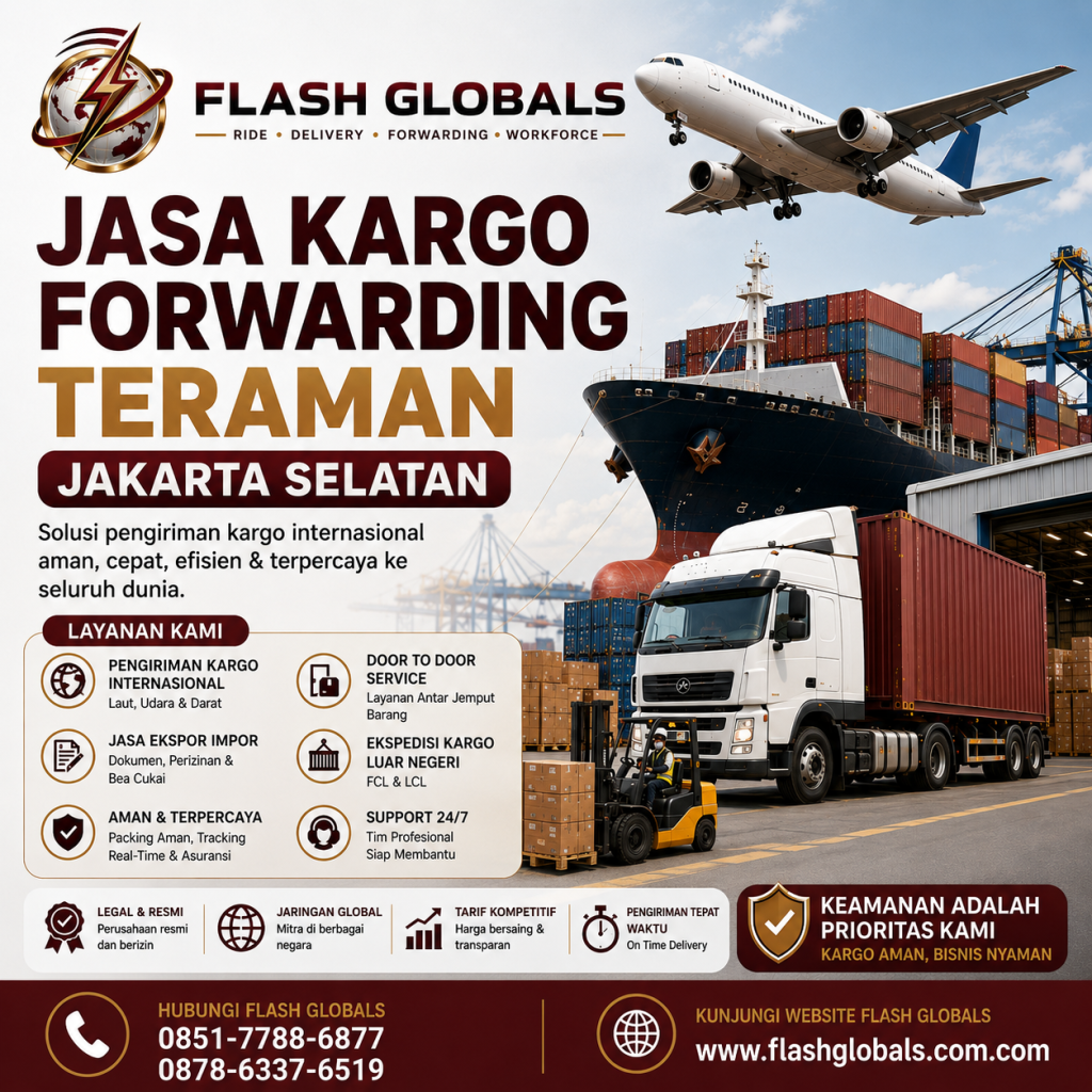 Jasa Kargo Forwarding Teraman Jakarta Selatan