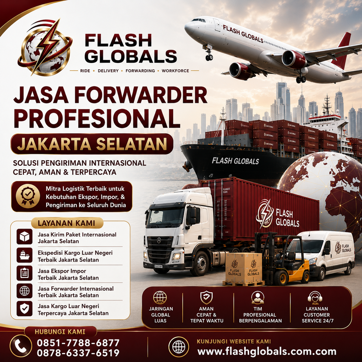 Jasa Forwarder Profesional Jakarta Selatan