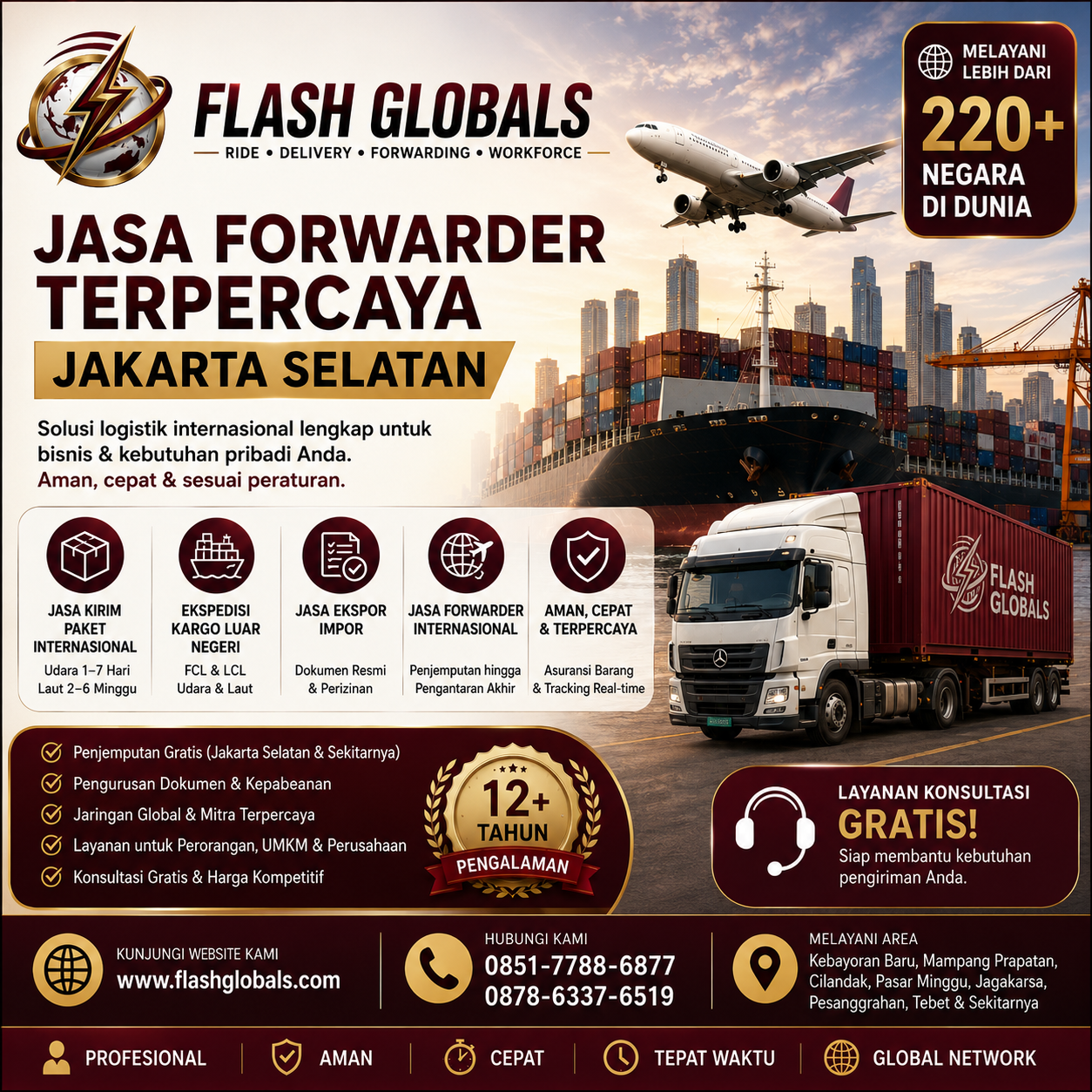 Jasa Forwarder Terpercaya Jakarta Selatan