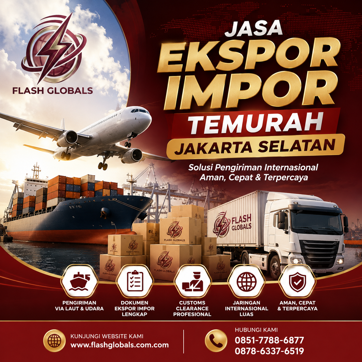Jasa Ekspor Impor Temurah Jakarta Selatan