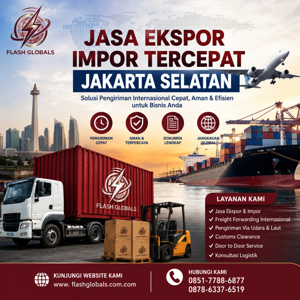 Jasa Ekspor Impor Tercepat Jakarta Selatan