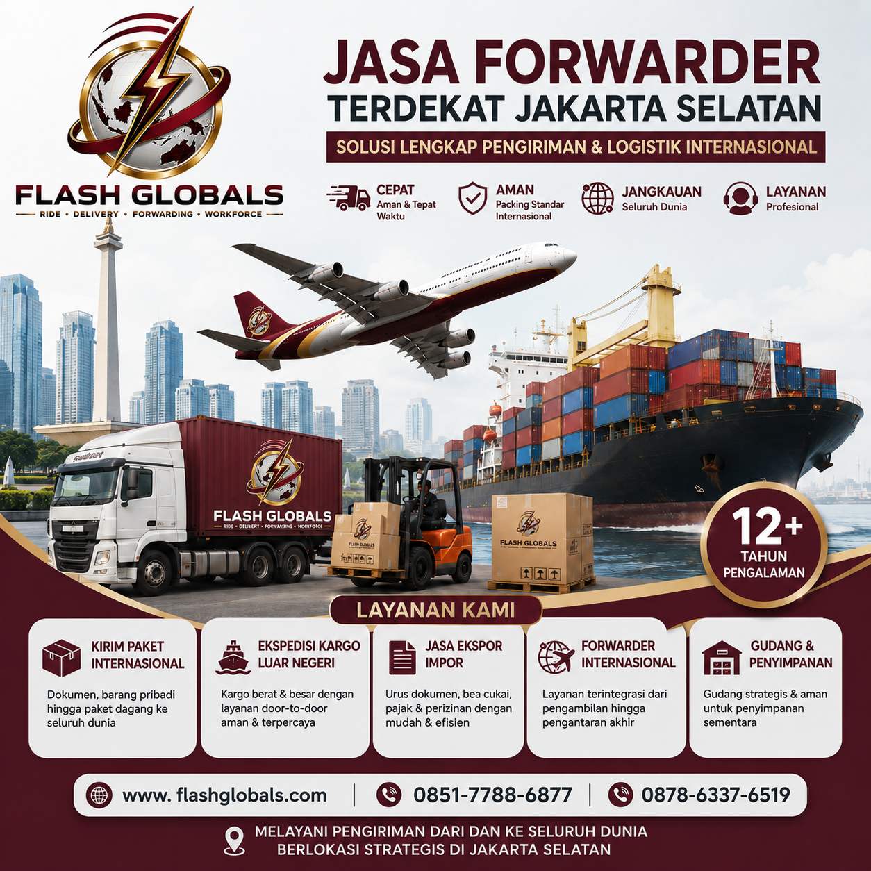 Jasa Forwarder Terdekat Jakarta Selatan