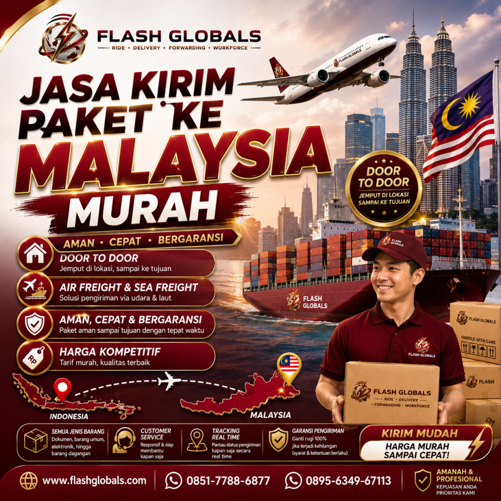 Jasa Kirim Paket Ke Malaysia Murah