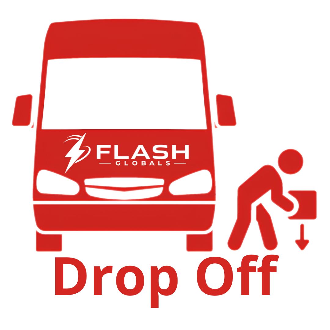 drop off proses kirim dan memberikan barang